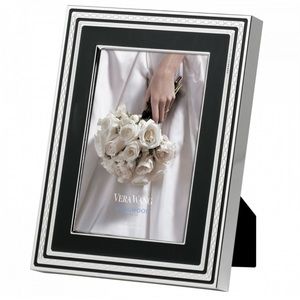 Vera Wang Wedgwood With Love Noir Home Accents Photo/Picture Frame 4x6 in